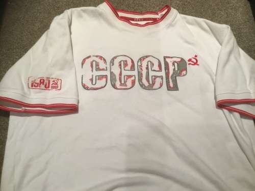 CCCP 1980 T.SHIRT  SIZE XL
