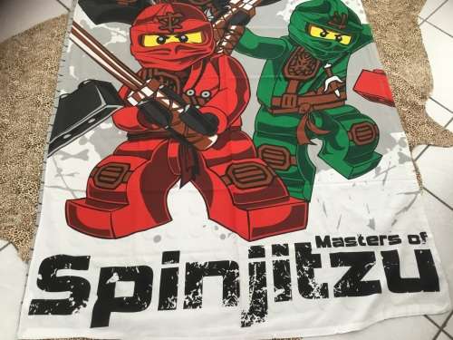 Lego Ninjago Warrior Duvet Cover & Pillowcase Set - (Size: Single)