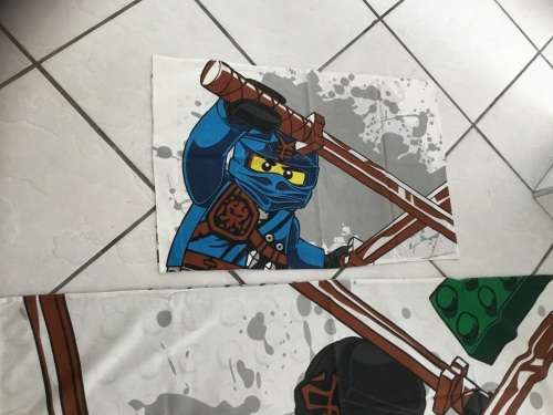 Lego Ninjago Warrior Duvet Cover & Pillowcase Set - (Size: Single)