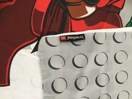 Lego Ninjago Warrior Duvet Cover & Pillowcase Set - (Size: Single)