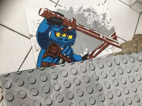 Lego Ninjago Warrior Duvet Cover & Pillowcase Set - (Size: Single)