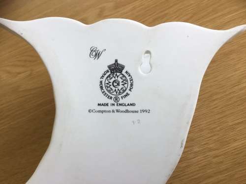 Royal Worcester wall vases