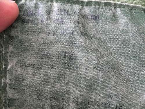 Military fleece Armpit to armpit  CHEST 62