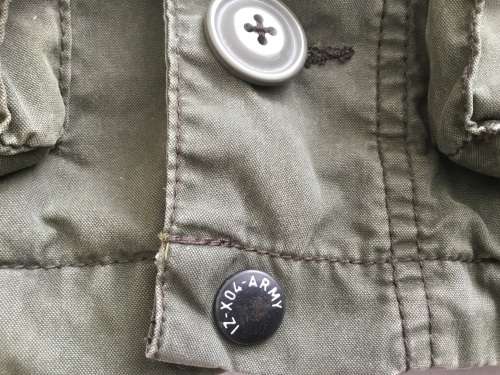 Original IZZUE XO4 ARMY COLD WEAR STYLE JACKET