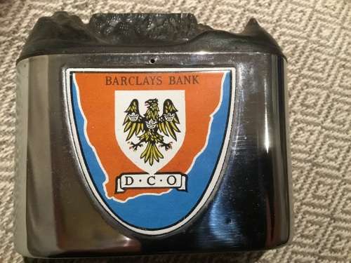 South African Barclays Bank D.C.O Cape Town money box collector