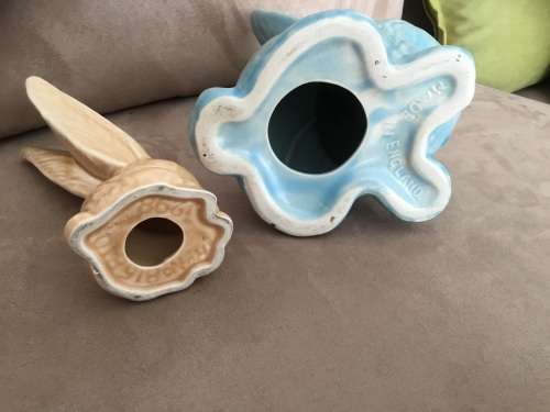 SYLVAC  Harry the Hare &  large display Rabbit