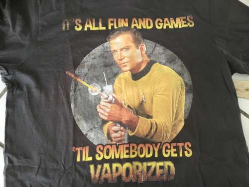 Original Star Trek Captain James Kirk  size XL