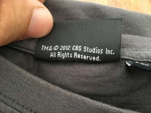 Original Star Trek Captain James Kirk  size XL