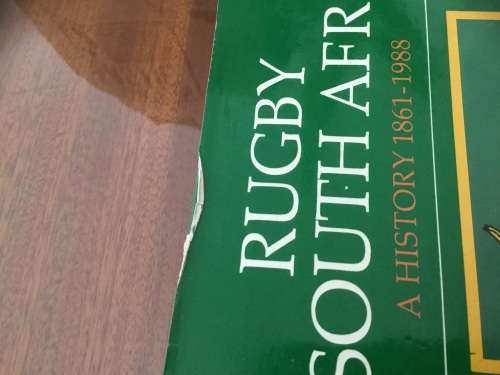 Rugby in South Africa a history 1861 - 1988 rare item