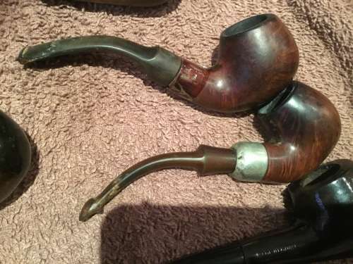 Tobacconist South Africa window display pipe & 12 pipes