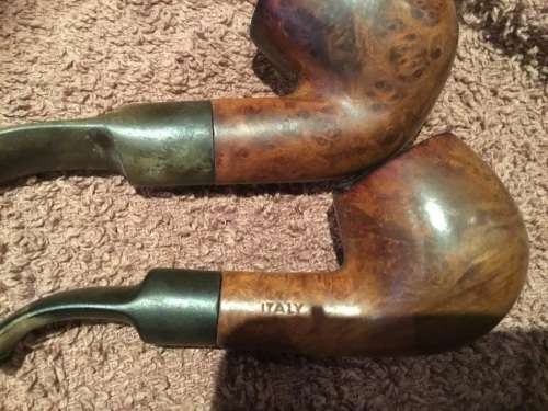 Tobacconist South Africa window display pipe & 12 pipes