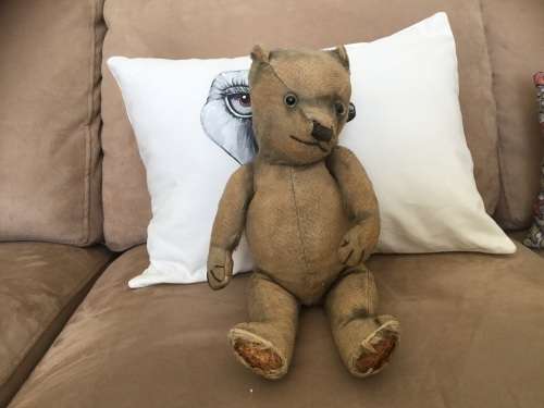 Vintage toy teddy bear