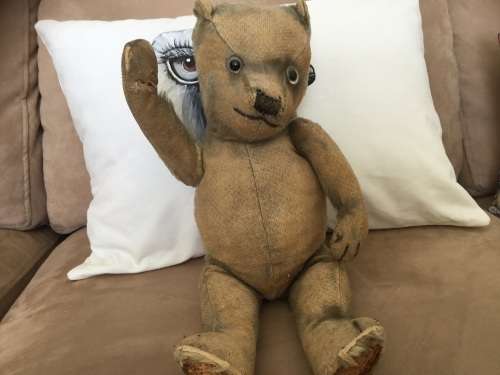 Vintage toy teddy bear