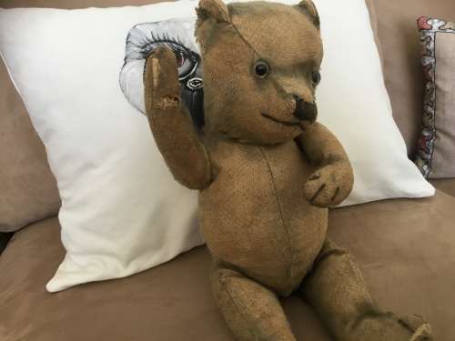 Vintage toy teddy bear
