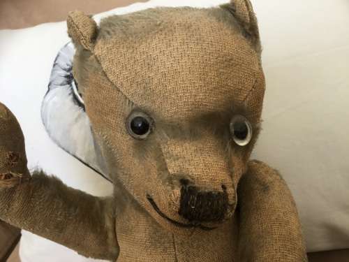 Vintage toy teddy bear