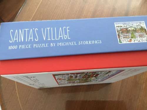 Michael Storrings 1000 piece Santas winter Village