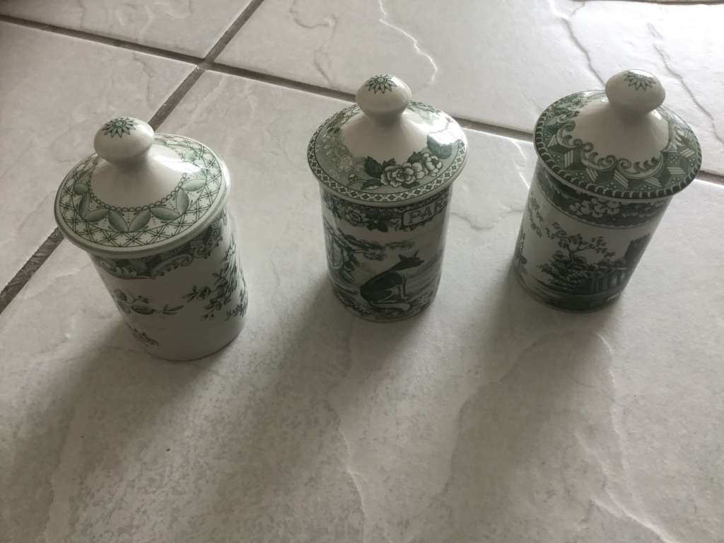 Spode 3 archive collection spices Portland