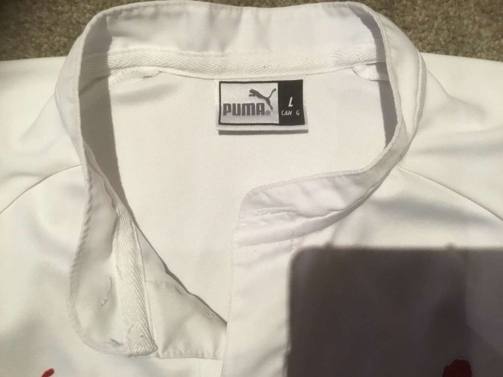 England Rugby Commonwealth Games jersey  size L rare