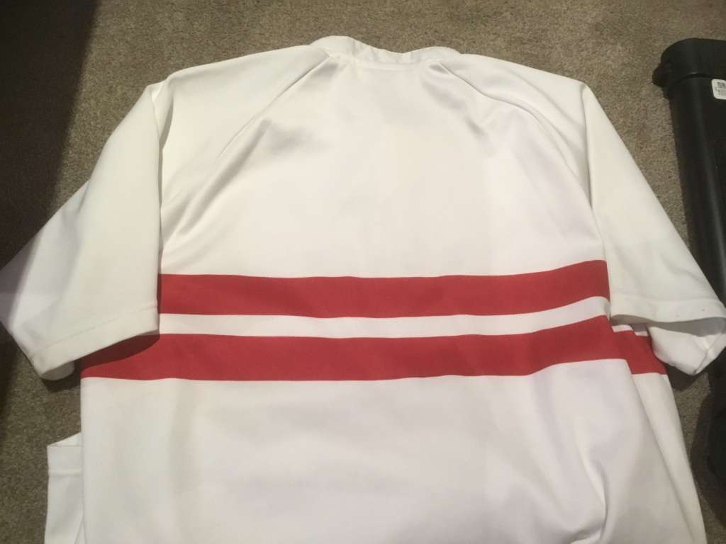 England Rugby Commonwealth Games jersey  size L rare