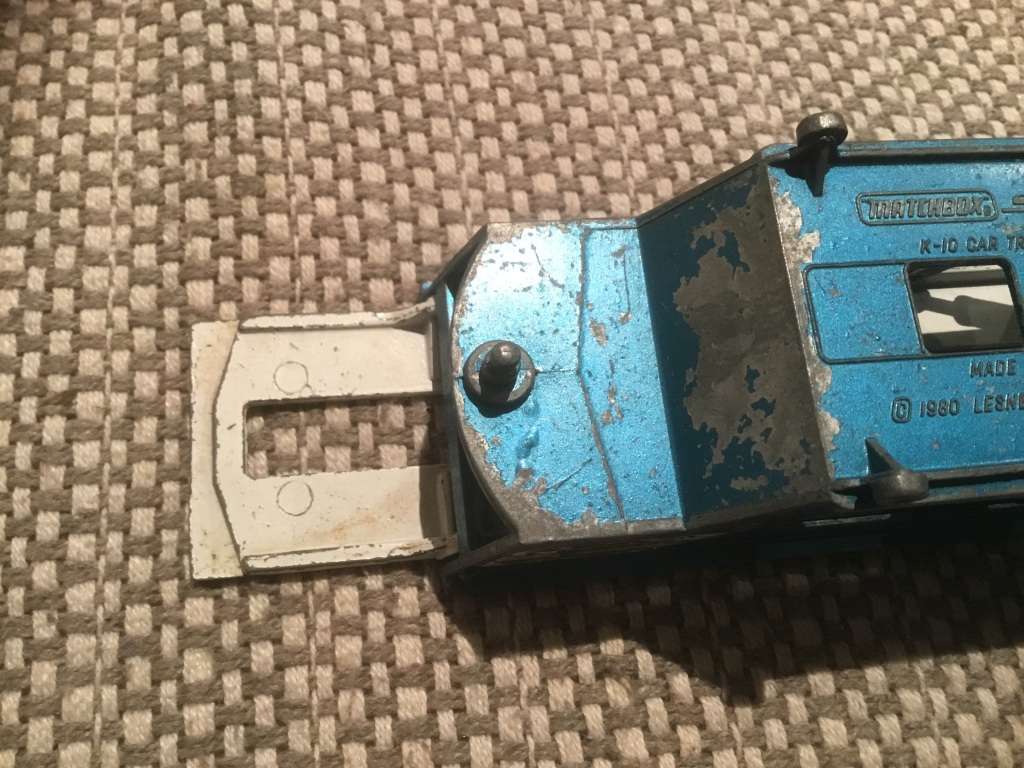 Vintage Matchbox K-10 CAR Transporter carrier trailer only