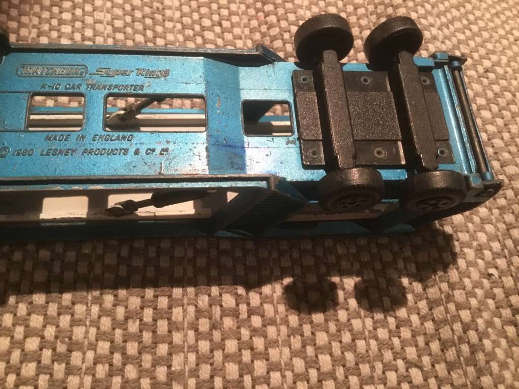 Vintage Matchbox K-10 CAR Transporter carrier trailer only