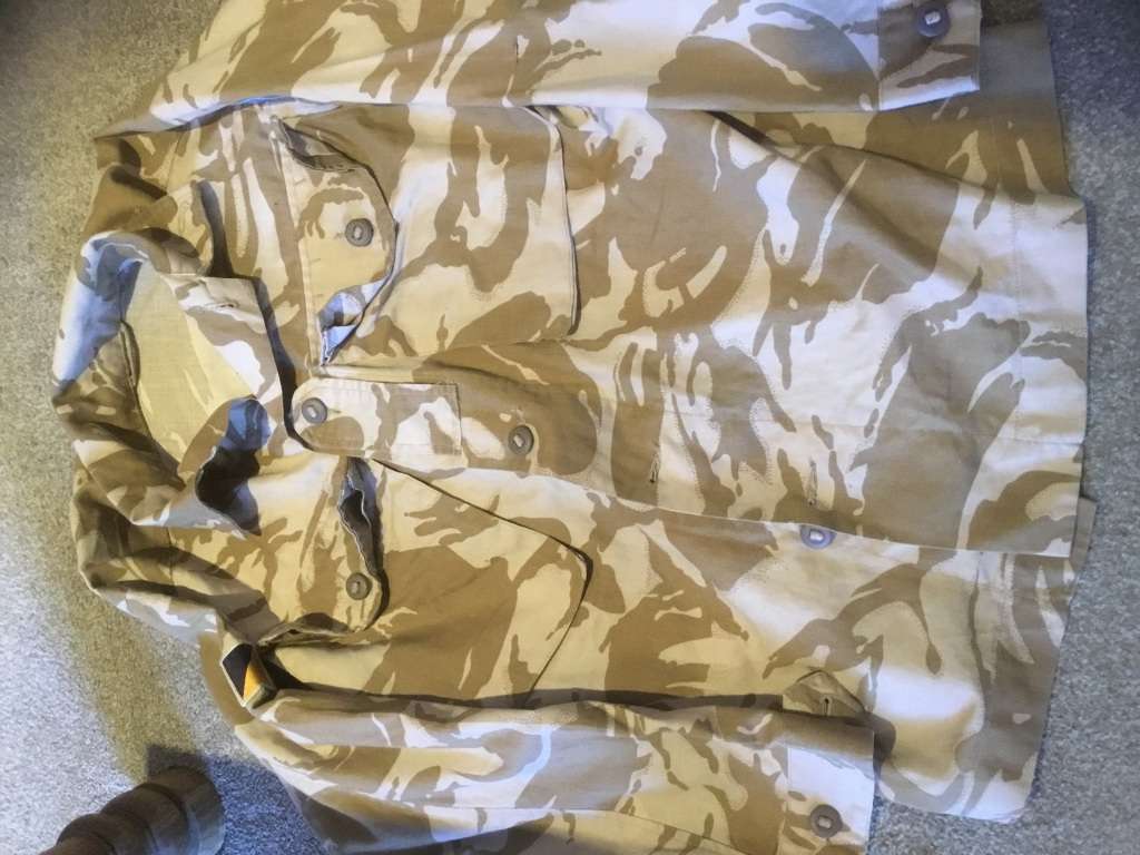 Military Dessert  camouflage combat jacket  size 170/88