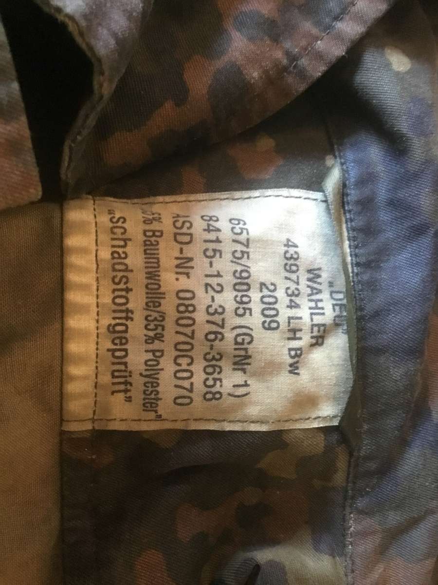 German Military COMBAT SMOCK Jacket