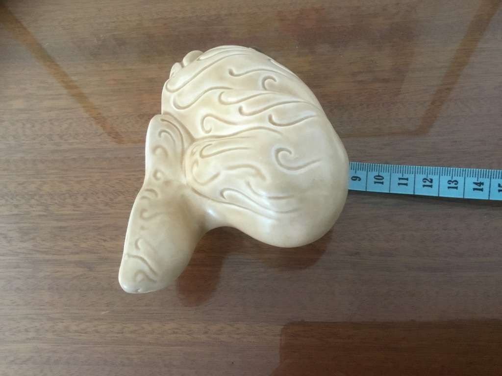 SYLVAC  large dog head  3423 very rare