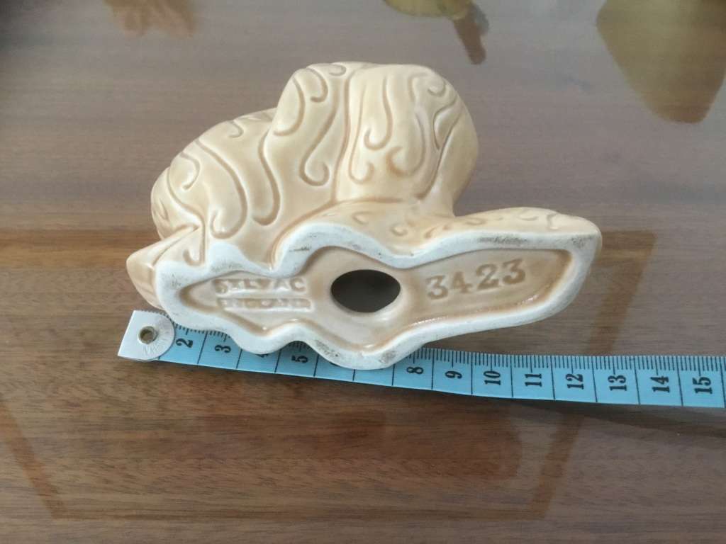 SYLVAC  large dog head  3423 very rare