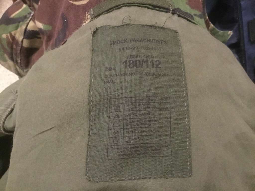 Parachute jump smock size 180/112