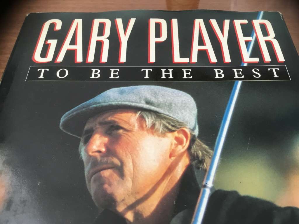 Gary player signed book  first edition hard cover