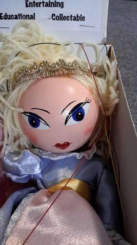 traditional puppet ....hand crafted...the a princess