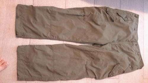 Canadian cambat pants