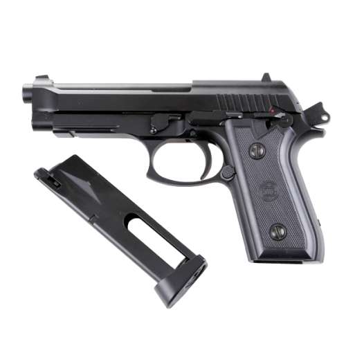 KWC PT92, 4.5mm STEEL BB Pistol, CO2 Gas Gun, FULL METAL/Blowback/ FREE 250 Bbs + 3 GAS