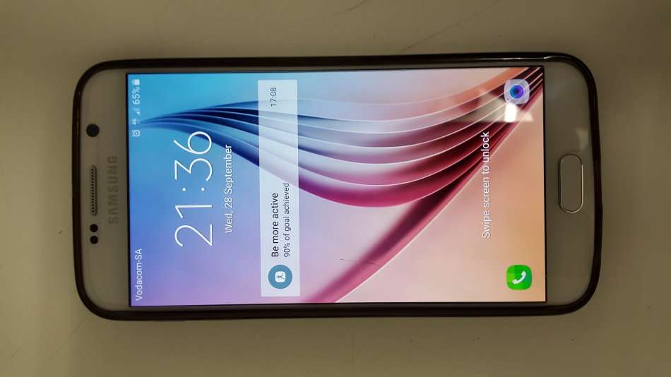 Samsung galaxy S6 flat