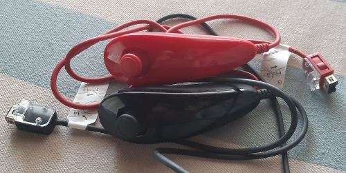 Nintendo Wii Mini Console - RVL-201 (Red and Black) including attachments