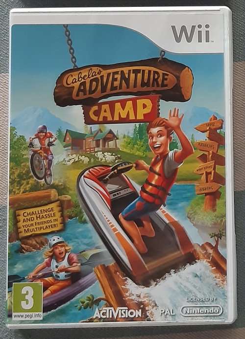 Nintendo Wii Cabelas Adventure Camp