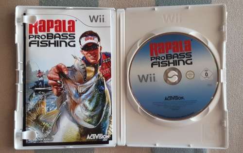 Nintendo Wii Rapala Pro Bass Fishing