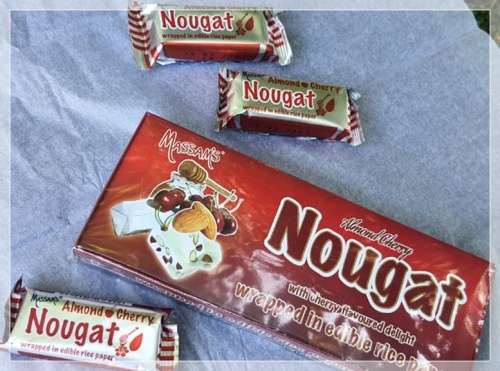 Almond Cherry Nougat Gift Box 150g