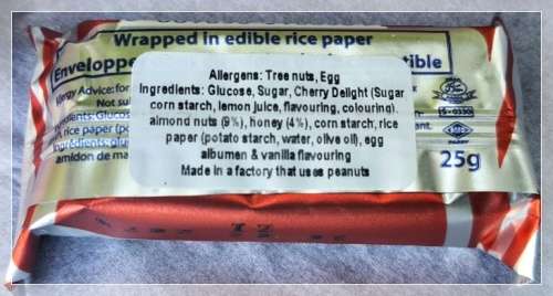 Almond Cherry Nougat Gift Box 150g