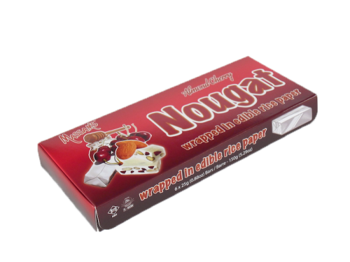 Almond Cherry Nougat Gift Box 150g
