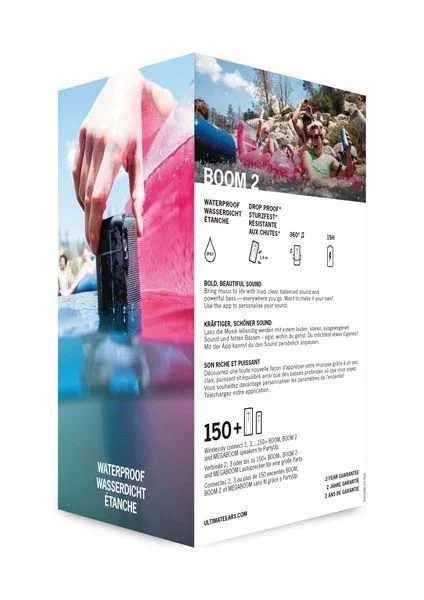 Ultimate Ears Boom 2 Bluetooth Speaker - Indigo Black