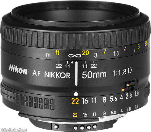 Nikkor 50mm f/1.8D