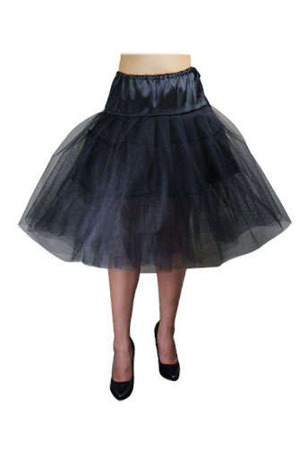 Black Organza Petticoat