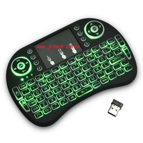 Wireless i8 Backlit Keyboard Remote