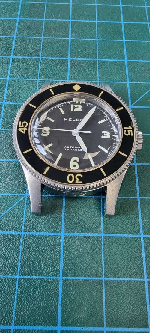 Helson Skindiver 1st Generation Watch with ETA 2824-2 movement