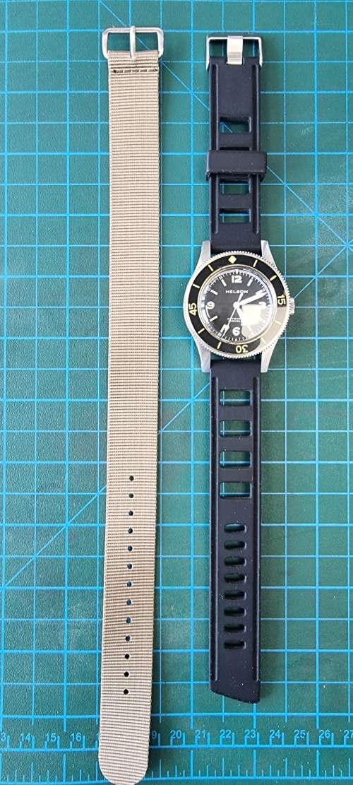 Helson Skindiver 1st Generation Watch with ETA 2824-2 movement