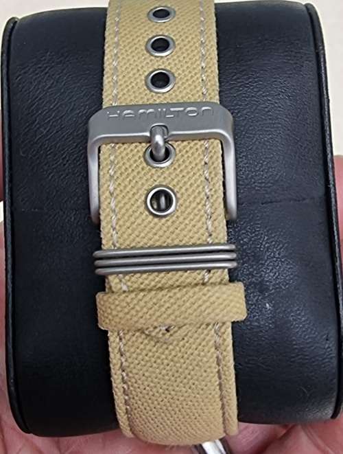 Hamilton Khaki Field Mechanical Stainless Steel Black Dial Watch H69439933