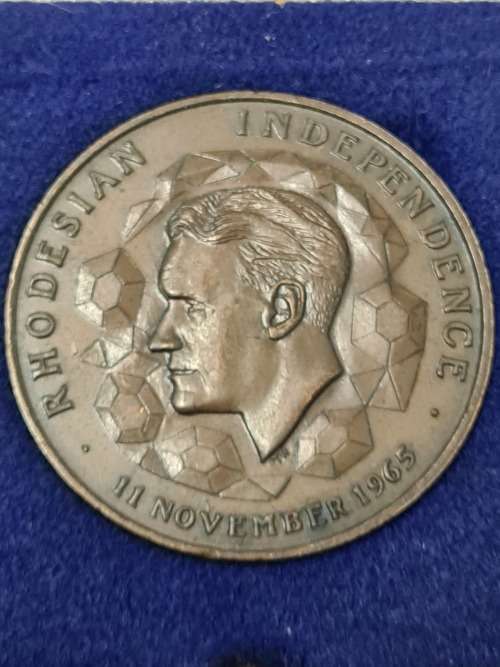 Rhodesian Independence Medal 11 November 1965 (in box)