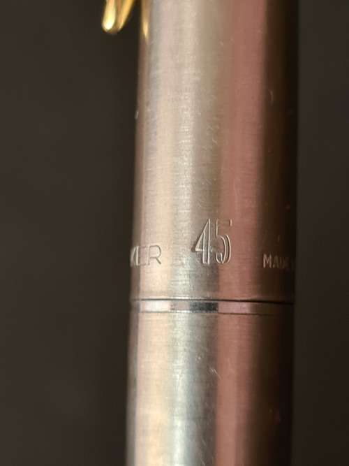 Parker 45 Fountain Pen (needs ink)